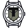 Классические часы с символикой ТРО